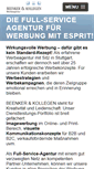 Mobile Screenshot of beenker.de