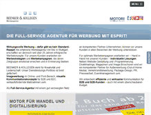 Tablet Screenshot of beenker.de